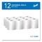 Scott 8 in. x 800 ft. 1.5 in. Core 1-Ply Essential Hard Roll Towels - White (12 Rolls/Carton)